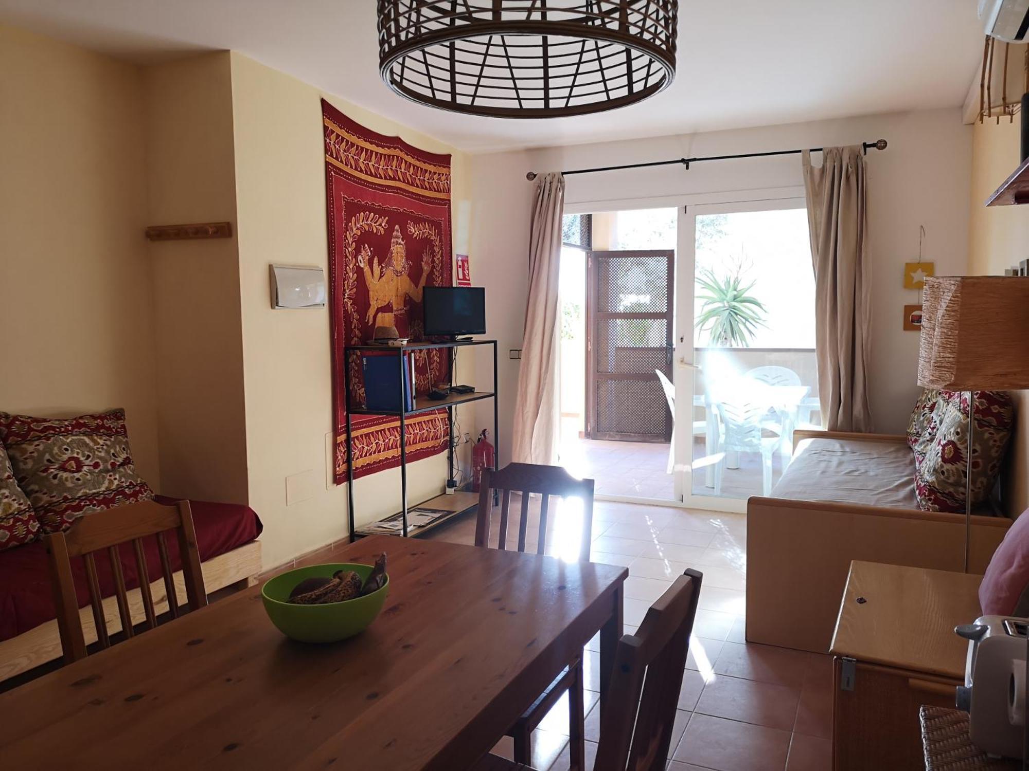 Casa Amarilla Apartment Es Pujols Luaran gambar